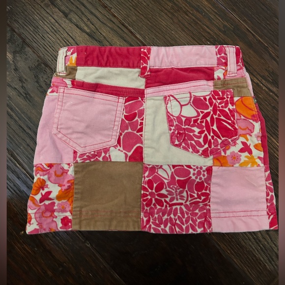 Lilly Pulitzer corduroy patchwork skort - Picture 2 of 5